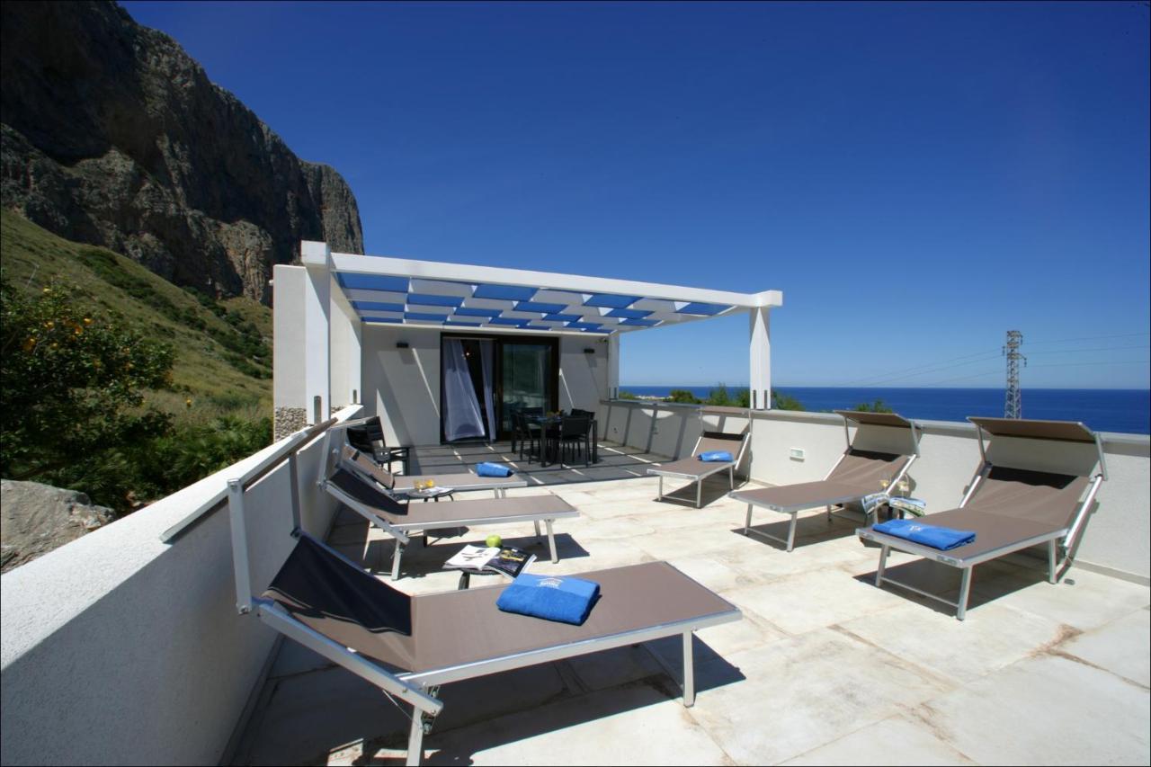 Villa Antonia - Vasca Idromassaggio Terrazza Vista Mare San Vito Lo Capo Eksteriør bilde