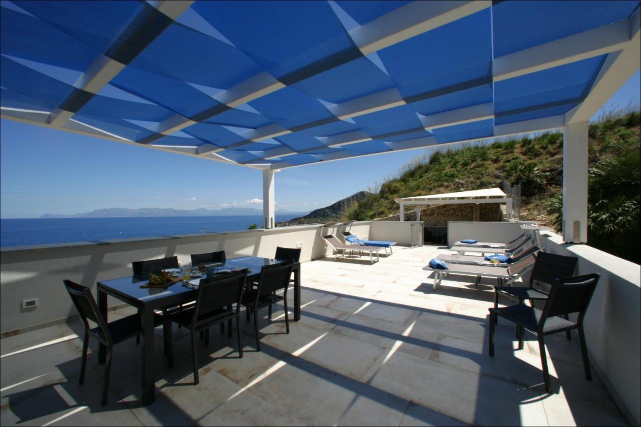 Villa Antonia - Vasca Idromassaggio Terrazza Vista Mare San Vito Lo Capo Eksteriør bilde