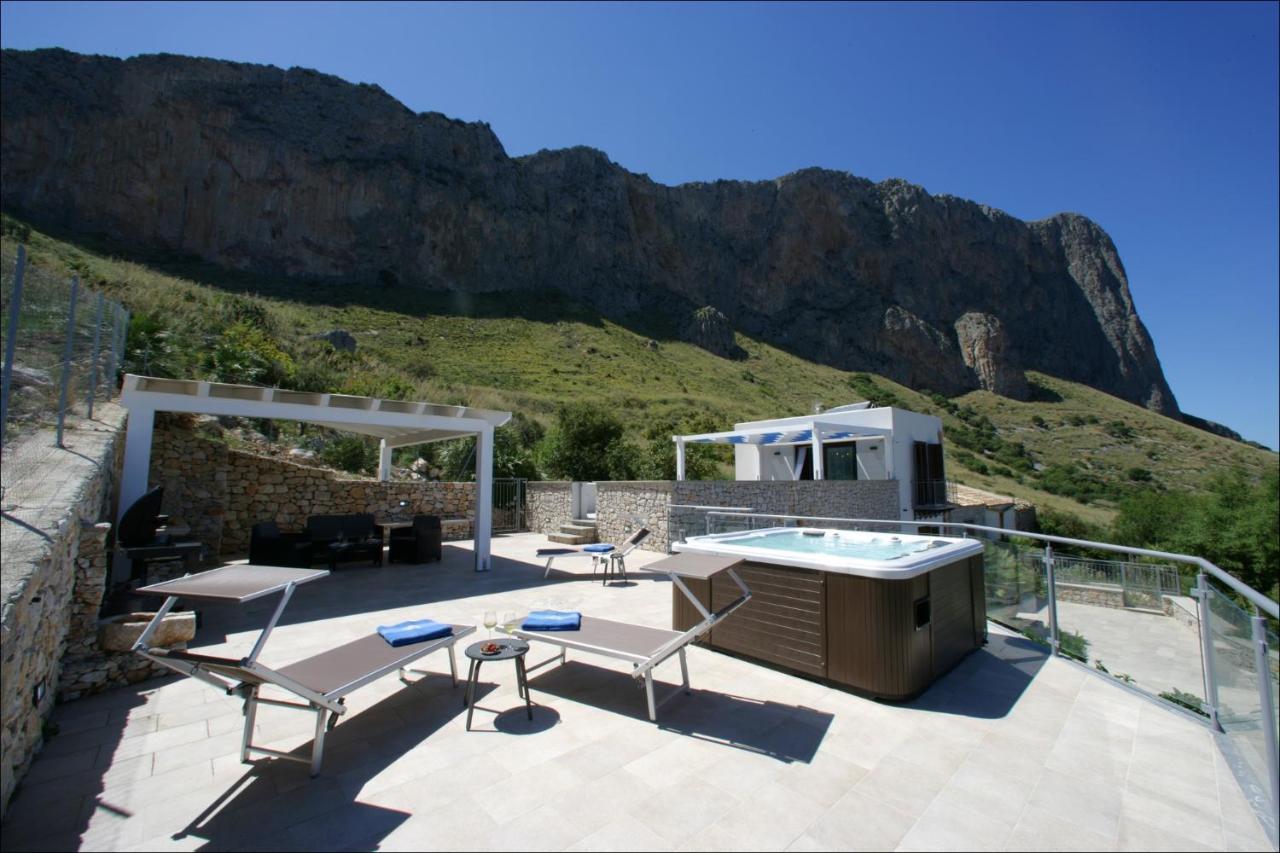 Villa Antonia - Vasca Idromassaggio Terrazza Vista Mare San Vito Lo Capo Eksteriør bilde