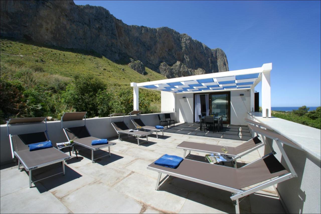 Villa Antonia - Vasca Idromassaggio Terrazza Vista Mare San Vito Lo Capo Eksteriør bilde