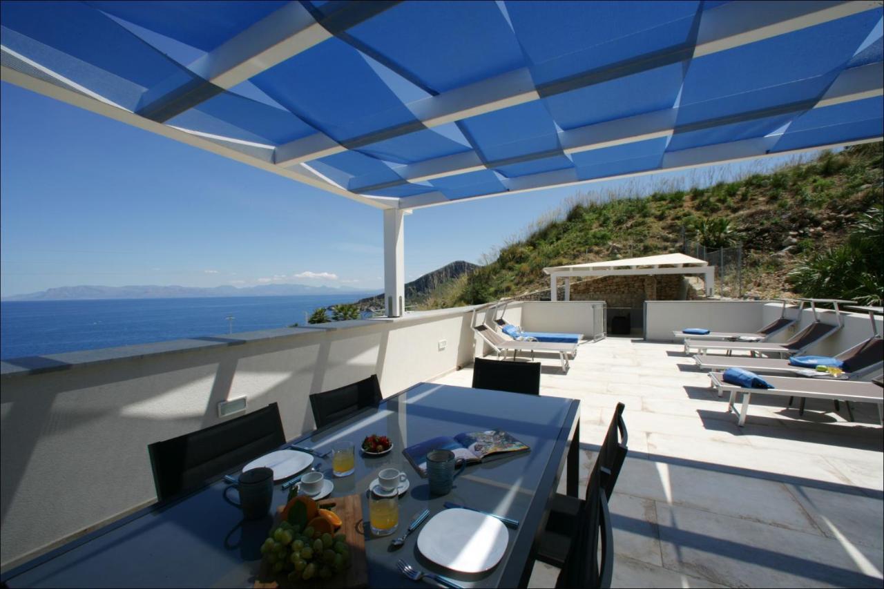 Villa Antonia - Vasca Idromassaggio Terrazza Vista Mare San Vito Lo Capo Eksteriør bilde