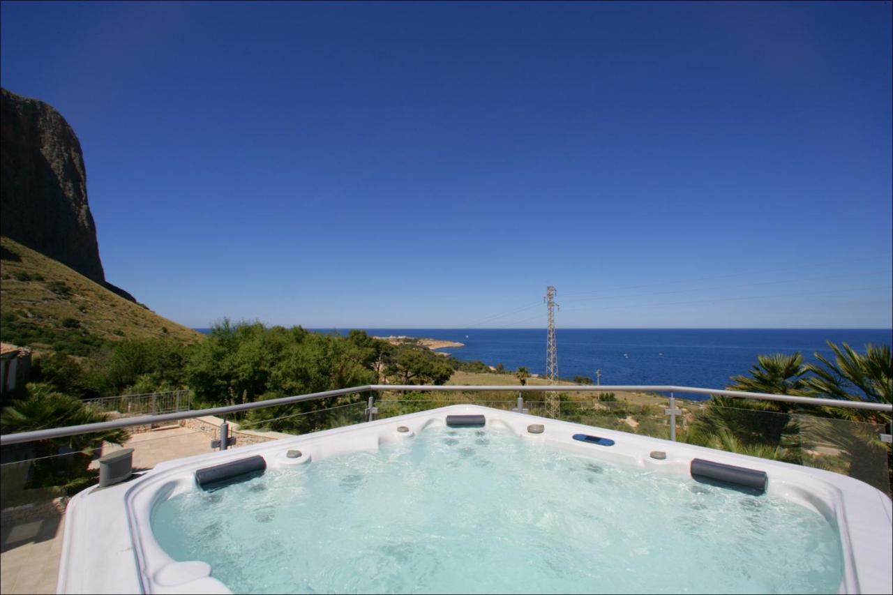 Villa Antonia - Vasca Idromassaggio Terrazza Vista Mare San Vito Lo Capo Eksteriør bilde